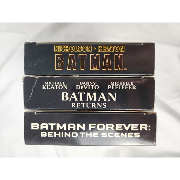 Batman VHS 1989-1995 Lot Batman - Batman Return’s - Batman Forever Behind Scenes - Picture 5 of 6